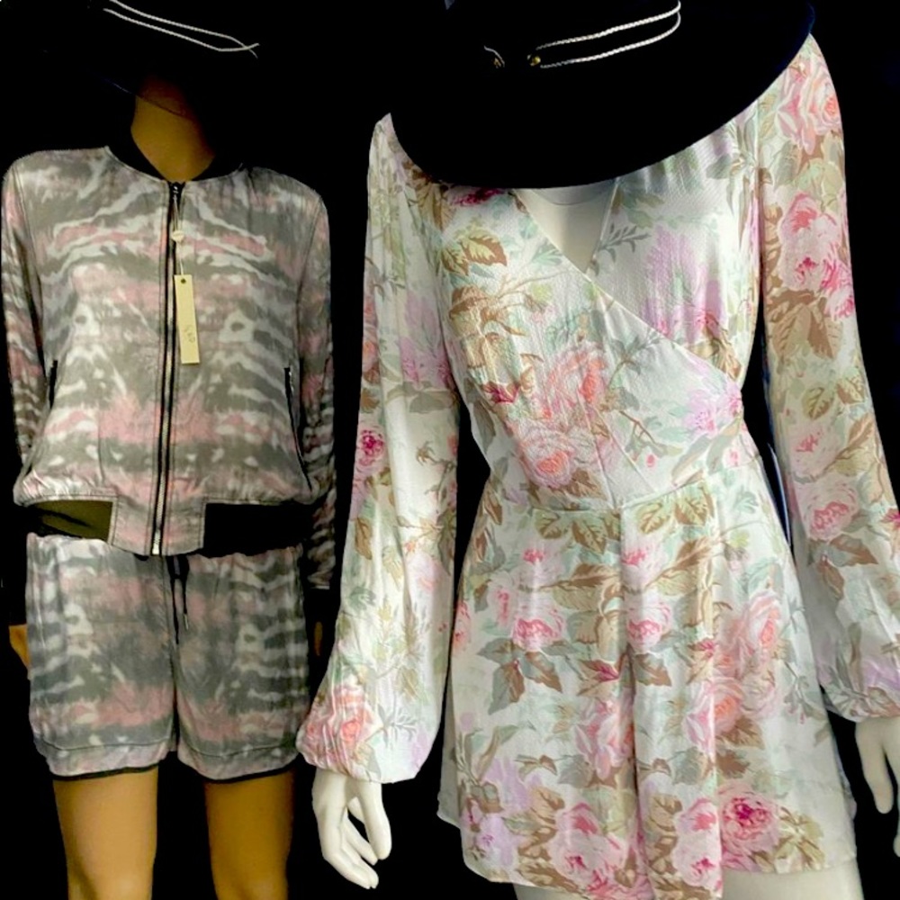 Shorts and jacket sets